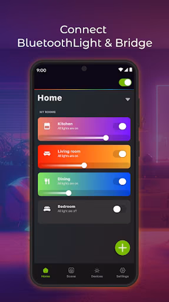 Hue Light App Remote Control Screenshot 2 - AppWisp.com Hue Light App Remote Control Screenshot 2 - AppWisp.com