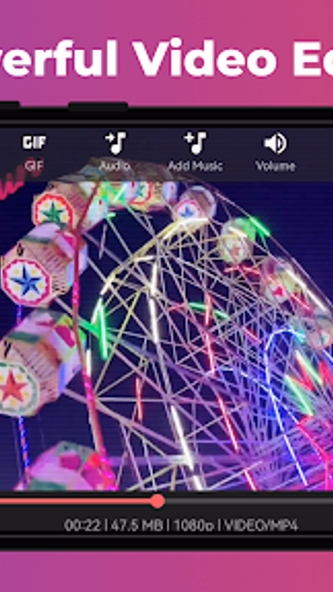 Video Editor & Maker AndroVid Screenshot 1 - AppWisp.com Video Editor & Maker AndroVid Screenshot 1 - AppWisp.com