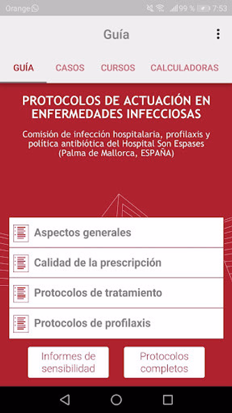 Guía Terapéutica Antibiótica Screenshot 1 - AppWisp.com Guía Terapéutica Antibiótica Screenshot 1 - AppWisp.com