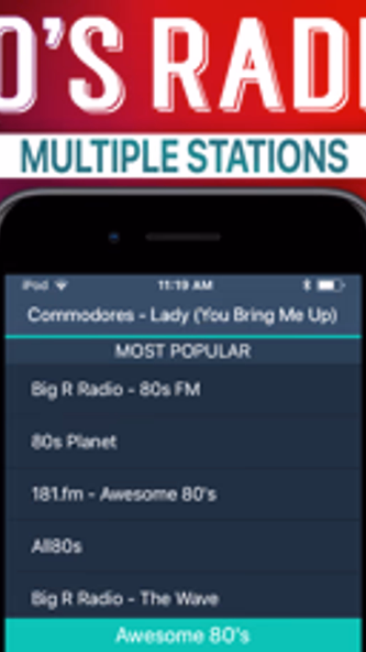 80s Radio+ Screenshot 1 - AppWisp.com