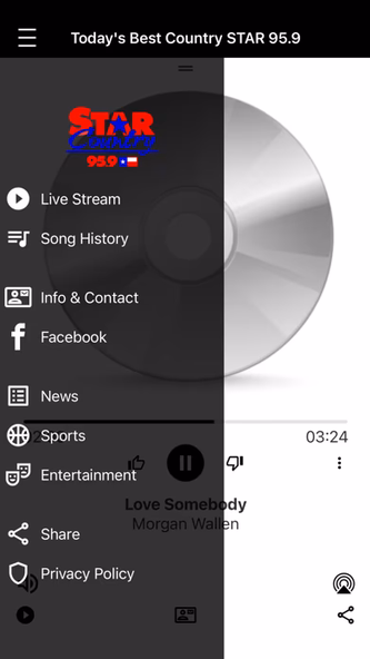 STAR 95.9 Screenshot 2 - AppWisp.com STAR 95.9 Screenshot 2 - AppWisp.com