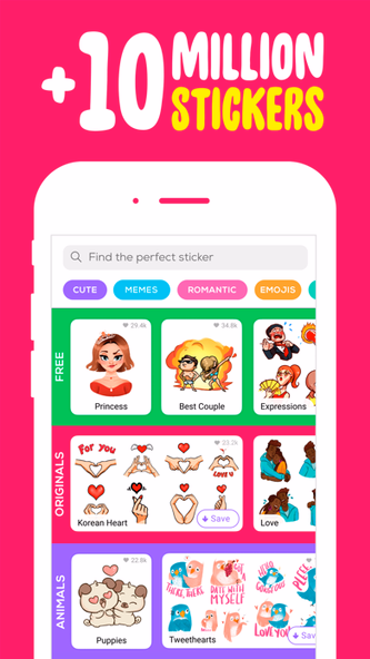 Sticker Maker + Stickers Screenshot 3 - AppWisp.com Sticker Maker + Stickers Screenshot 3 - AppWisp.com
