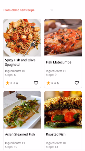 Fish Recipes Screenshot 2 - AppWisp.com Fish Recipes Screenshot 2 - AppWisp.com