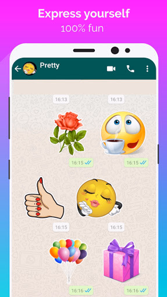 WhatSmiley: Emoji WASticker Screenshot 4 - AppWisp.com WhatSmiley: Emoji WASticker Screenshot 4 - AppWisp.com
