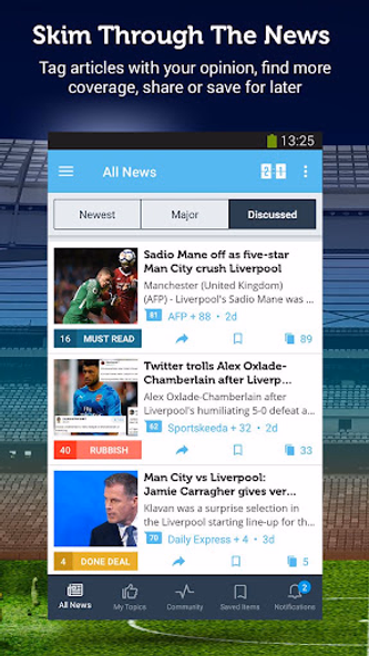 Unofficial Man City News Screenshot 3 - AppWisp.com Unofficial Man City News Screenshot 3 - AppWisp.com