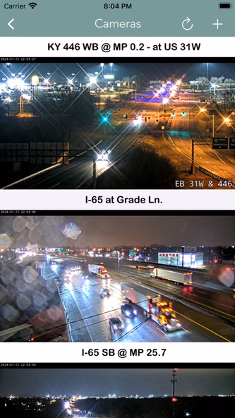 Kentucky 511 Traffic Cameras Screenshot 2 - AppWisp.com Kentucky 511 Traffic Cameras Screenshot 2 - AppWisp.com