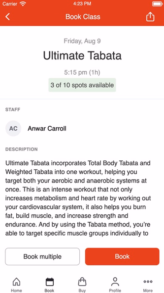 Tabata Ultimate Fitness Screenshot 3 - AppWisp.com Tabata Ultimate Fitness Screenshot 3 - AppWisp.com