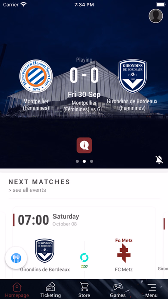 Girondins Officiel Screenshot 1 - AppWisp.com Girondins Officiel Screenshot 1 - AppWisp.com