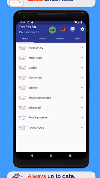 BD British Dressage TestPro Screenshot 1 - AppWisp.com BD British Dressage TestPro Screenshot 1 - AppWisp.com