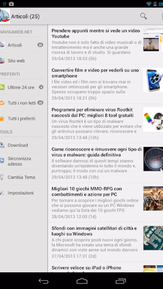 NavigaWeb Tech News Screenshot 4 - AppWisp.com NavigaWeb Tech News Screenshot 4 - AppWisp.com