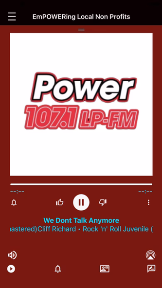 Power 107.1 WTJN Screenshot 1 - AppWisp.com Power 107.1 WTJN Screenshot 1 - AppWisp.com