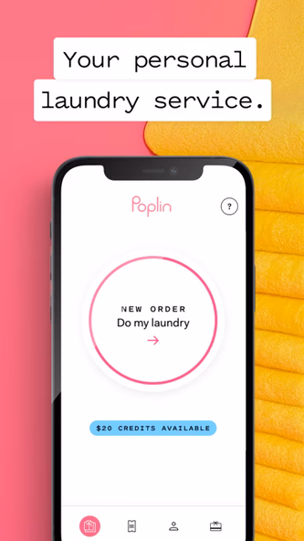 Poplin: Got Laundry? Allow us. Screenshot 2 - AppWisp.com Poplin: Got Laundry? Allow us. Screenshot 2 - AppWisp.com