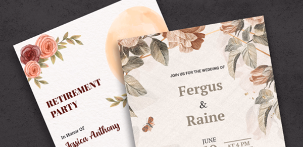 Invitation Card Maker & Design Header - AppWisp.com Invitation Card Maker & Design Header - AppWisp.com