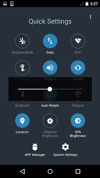 Quick Settings for Android Screenshot 3 - AppWisp.com Quick Settings for Android Screenshot 3 - AppWisp.com