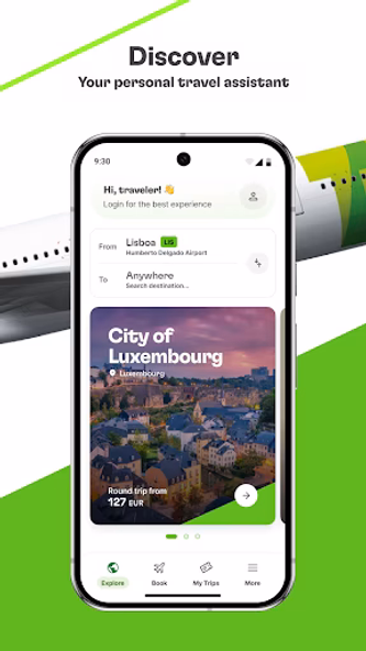 TAP Air Portugal Screenshot 3 - AppWisp.com TAP Air Portugal Screenshot 3 - AppWisp.com