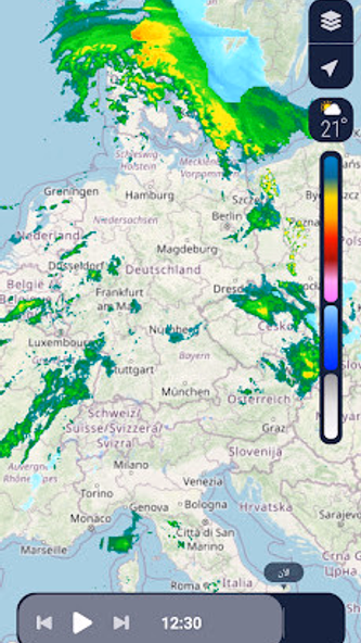 Rain Radar Screenshot 4 - AppWisp.com Rain Radar Screenshot 4 - AppWisp.com
