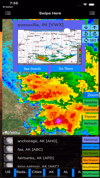 US NOAA Radars 3D Lite Screenshot 2 - AppWisp.com US NOAA Radars 3D Lite Screenshot 2 - AppWisp.com