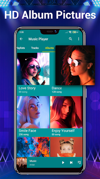 Music Player - Audio Player Screenshot 3 - AppWisp.com Music Player - Audio Player Screenshot 3 - AppWisp.com