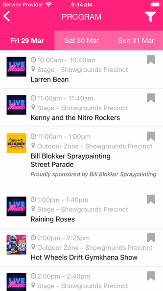 Rockhampton Events Screenshot 3 - AppWisp.com Rockhampton Events Screenshot 3 - AppWisp.com