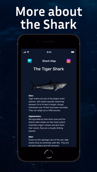 Shark Tracker: Shark Finder Screenshot 4 - AppWisp.com Shark Tracker: Shark Finder Screenshot 4 - AppWisp.com