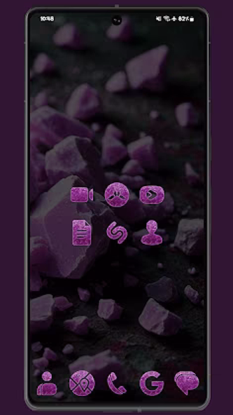 Pink Shine Rocks Icon Pack Screenshot 2 - AppWisp.com Pink Shine Rocks Icon Pack Screenshot 2 - AppWisp.com