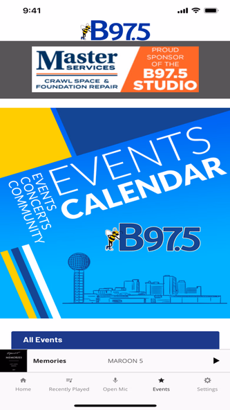 B97.5 Screenshot 1 - AppWisp.com