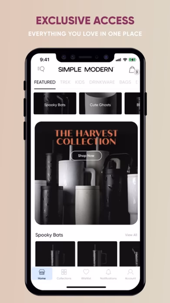 Simple Modern Screenshot 2 - AppWisp.com Simple Modern Screenshot 2 - AppWisp.com