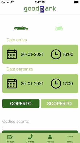 Goodpark Screenshot 1 - AppWisp.com Goodpark Screenshot 1 - AppWisp.com