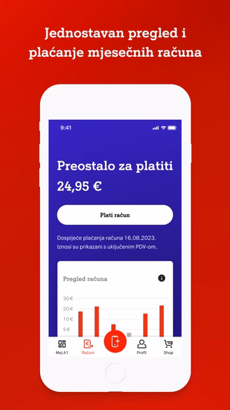 Moj A1 HR Screenshot 2 - AppWisp.com Moj A1 HR Screenshot 2 - AppWisp.com