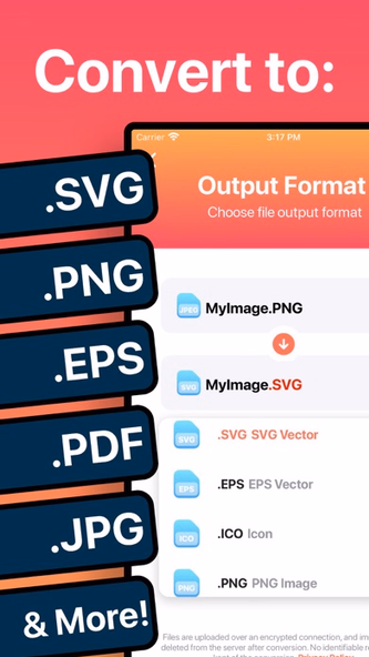 The Vector Converter Screenshot 1 - AppWisp.com The Vector Converter Screenshot 1 - AppWisp.com