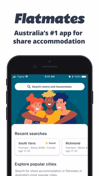 Flatmates Screenshot 1 - AppWisp.com Flatmates Screenshot 1 - AppWisp.com