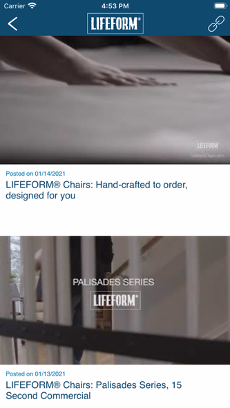 LIFEFORM® Chairs Screenshot 1 - AppWisp.com LIFEFORM® Chairs Screenshot 1 - AppWisp.com