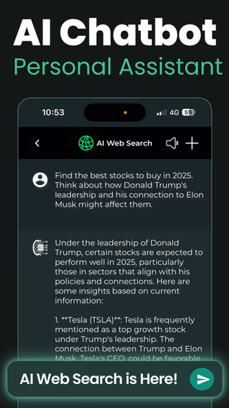 CAI Chat AI: Poly AI Assistant Screenshot 2 - AppWisp.com CAI Chat AI: Poly AI Assistant Screenshot 2 - AppWisp.com
