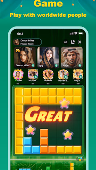 Gemgala - Party & Chat & Games Screenshot 2 - AppWisp.com Gemgala - Party & Chat & Games Screenshot 2 - AppWisp.com