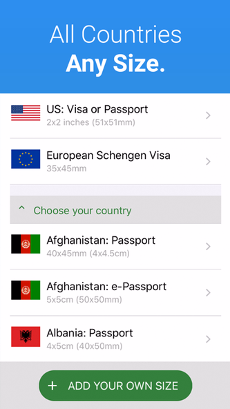 Passport Photo - ID Photo App Screenshot 3 - AppWisp.com Passport Photo - ID Photo App Screenshot 3 - AppWisp.com