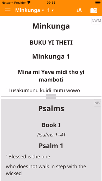 Kiyombe Bible Screenshot 2 - AppWisp.com Kiyombe Bible Screenshot 2 - AppWisp.com