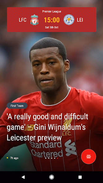 The Official Liverpool FC App Screenshot 2 - AppWisp.com The Official Liverpool FC App Screenshot 2 - AppWisp.com