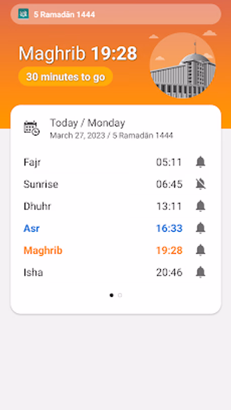 SalatKu - Prayer Times, Azan Screenshot 1 - AppWisp.com SalatKu - Prayer Times, Azan Screenshot 1 - AppWisp.com