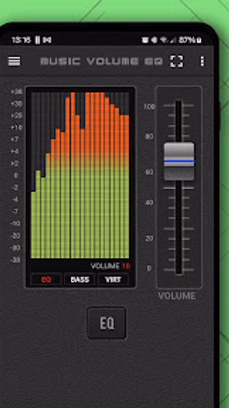 Music Volume EQ - Equalizer Screenshot 1 - AppWisp.com Music Volume EQ - Equalizer Screenshot 1 - AppWisp.com