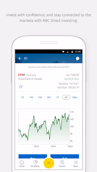 RBC Mobile Screenshot 2 - AppWisp.com RBC Mobile Screenshot 2 - AppWisp.com