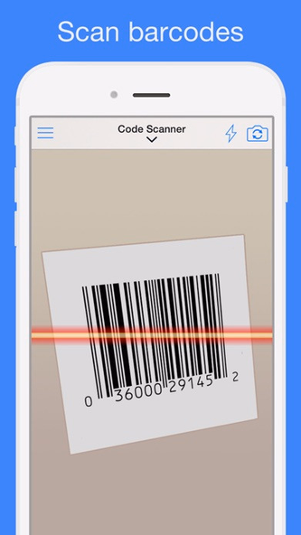Barcode Reader for iPhone Screenshot 1 - AppWisp.com Barcode Reader for iPhone Screenshot 1 - AppWisp.com