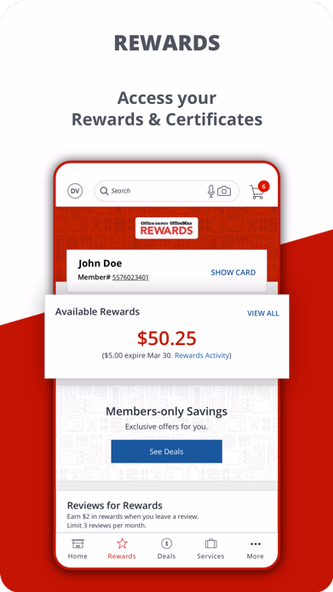 Office Depot - Rewards & Deals Screenshot 2 - AppWisp.com Office Depot - Rewards & Deals Screenshot 2 - AppWisp.com