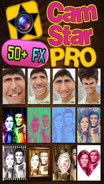 CamStar Pro - Fun Live Photo Booth FX via Camera and Video for IG, FB, PS, Tumblr Screenshot 1 - AppWisp.com CamStar Pro - Fun Live Photo Booth FX via Camera and Video for IG, FB, PS, Tumblr Screenshot 1 - AppWisp.com
