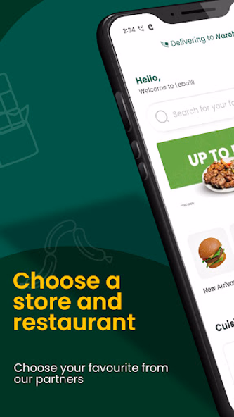 Labaiik: Food, Grocery & more Screenshot 2 - AppWisp.com Labaiik: Food, Grocery & more Screenshot 2 - AppWisp.com