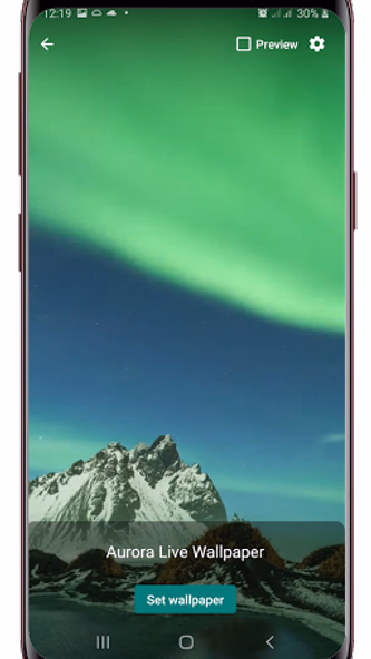 Northern Lights Live Wallpaper Screenshot 2 - AppWisp.com Northern Lights Live Wallpaper Screenshot 2 - AppWisp.com