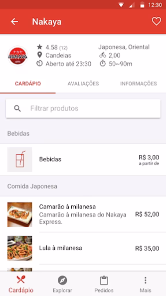 Seu Menu - Delivery de Comida Screenshot 2 - AppWisp.com Seu Menu - Delivery de Comida Screenshot 2 - AppWisp.com