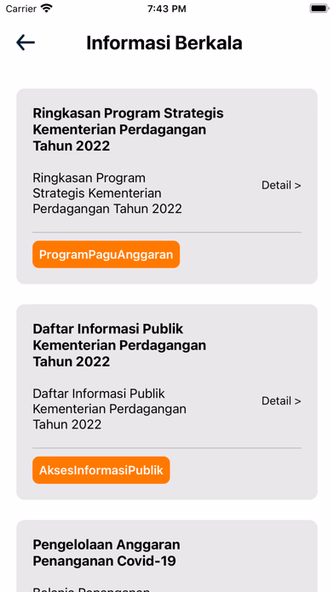 PPID Kemendag (Mobile) Screenshot 2 - AppWisp.com PPID Kemendag (Mobile) Screenshot 2 - AppWisp.com