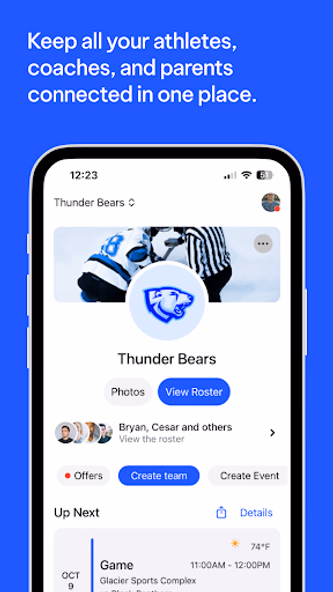 TeamLinkt - Sports Team App Screenshot 1 - AppWisp.com TeamLinkt - Sports Team App Screenshot 1 - AppWisp.com