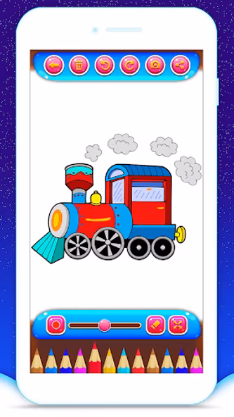 Train Coloring Book Game Screenshot 3 - AppWisp.com Train Coloring Book Game Screenshot 3 - AppWisp.com