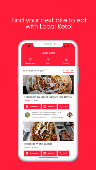 Local Keto Screenshot 1 - AppWisp.com Local Keto Screenshot 1 - AppWisp.com